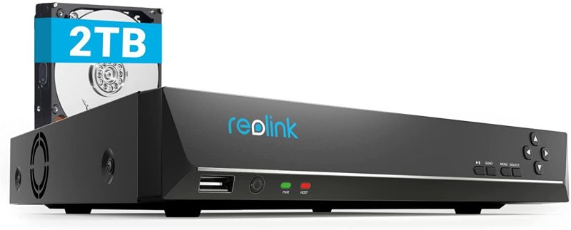 Reolink 8 Channel POE NVR with 2tb HDD